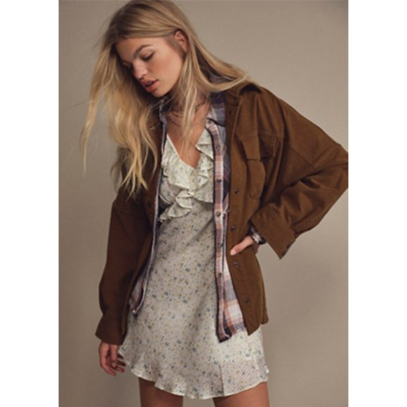 Free People Jackets & Blazers - Free People Clyde Shirt Jacket "Shacket" Women's